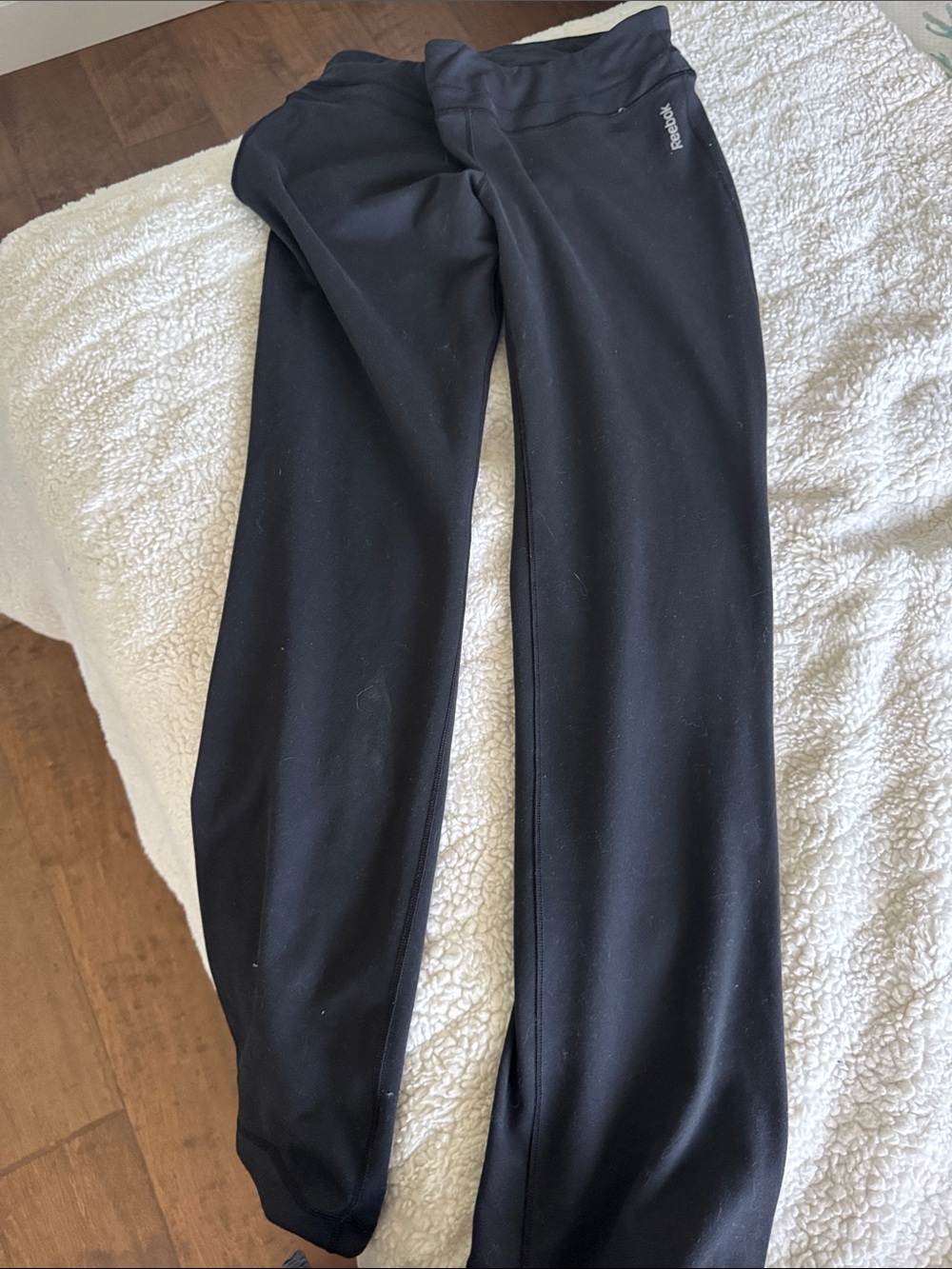 Reebok Black Kids' Athletic Joggers